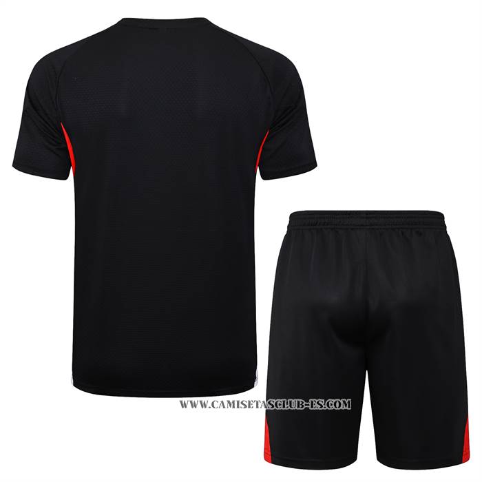 Chandal del Bayern Munich 25-26 Manga Corta Negro - Pantalon Corto